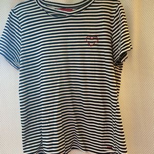 n:PHILANTHROPY distressed Valentines tee